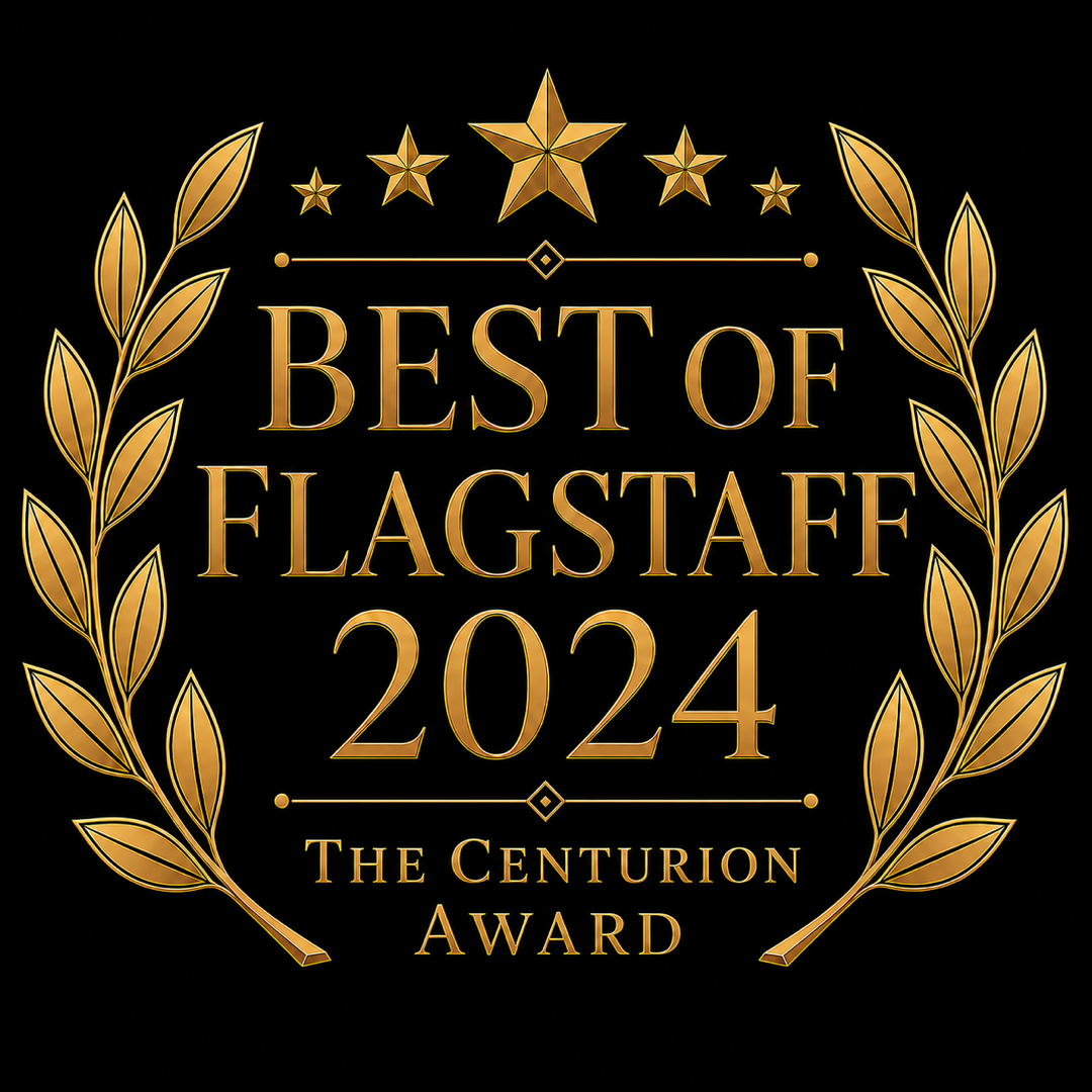 Best of Flagstaff 2024 winner badge — The Centurion Award