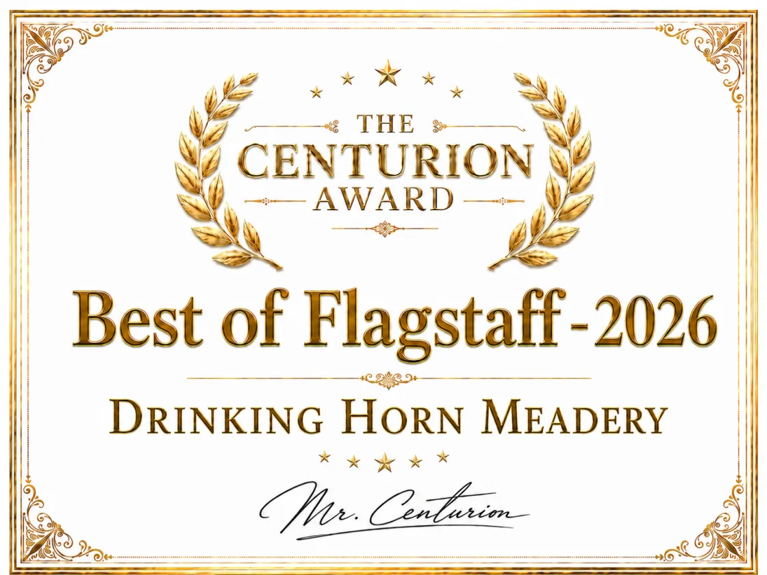 Centurion Award certificate for Drinking Horn Meadery